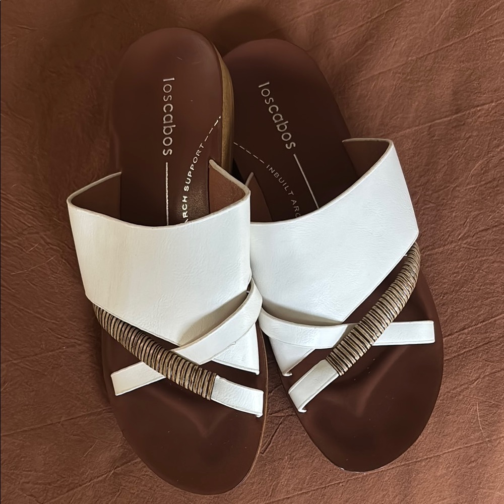 Women's White Sandals